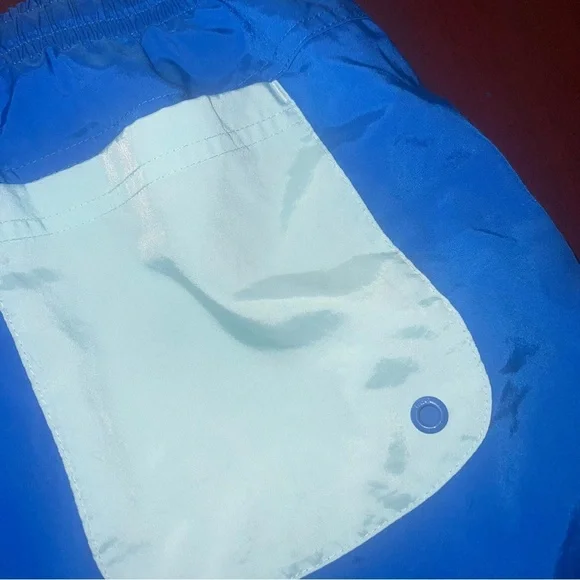 Nike Men's Electric Blue Swim Trunks - Picture 5 of 5